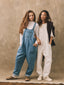 The Oversized Denim Dungaree - Women's
